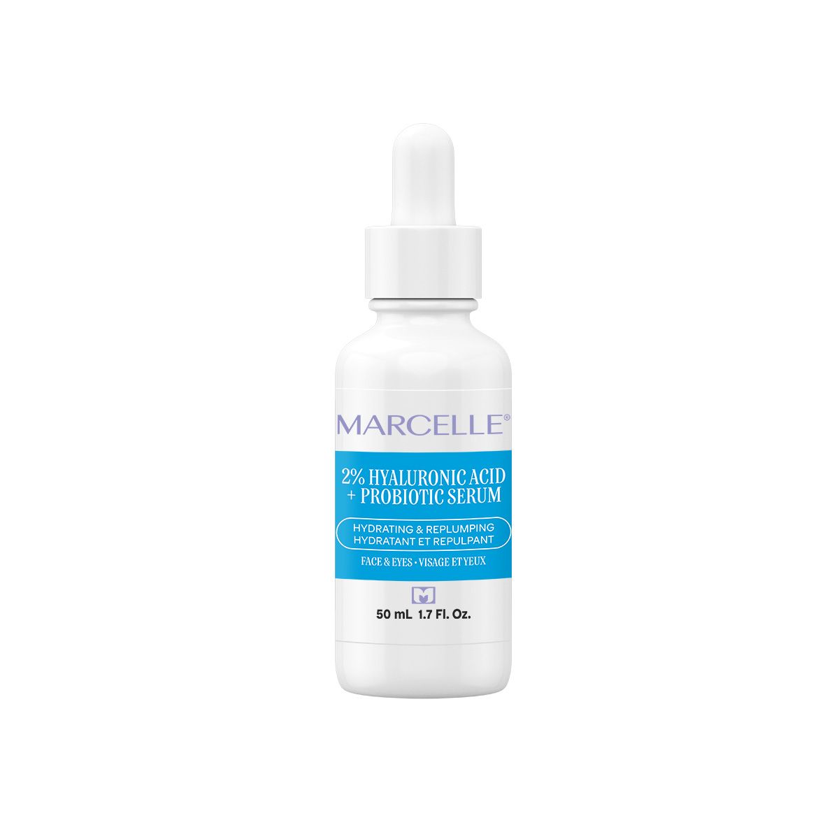 【限定優惠】Marcelle 2% Hyaluronic Acid + Probiotic Serum - 50 mL