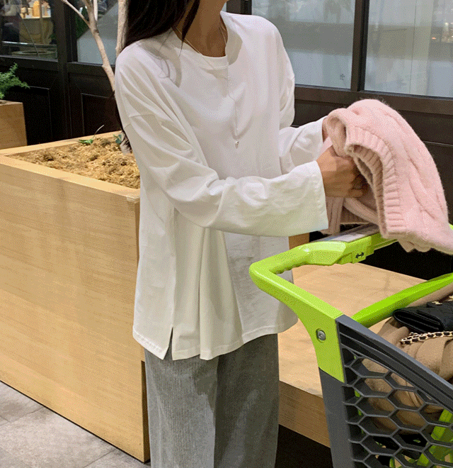 mayblue-[필수템 레이어드 티셔츠]♡韓國女裝上衣