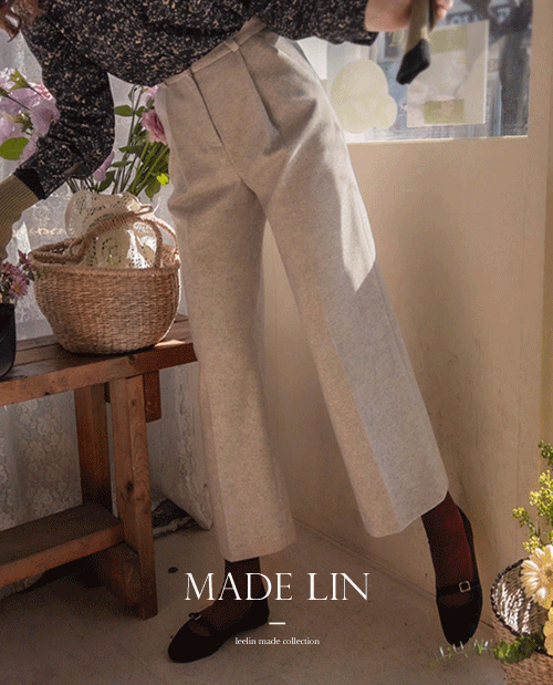 leelin-[[신상특가 6천원 할인]MADE LIN 제스트 따스미 포근한 쫀득신축 큐롯팬츠[size:S,M,L]]♡韓國女裝褲