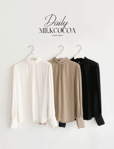 milkcocoa-New5%.Briller shirring blouse ♡韓國女裝上衣